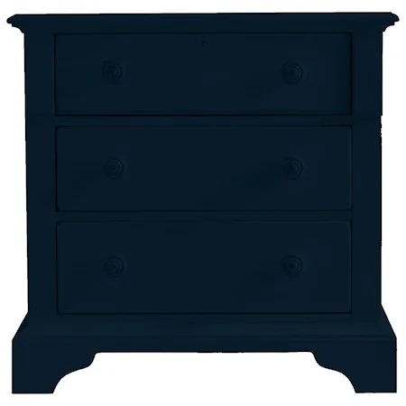 Night Table Bedside Chest with 3 Drawers